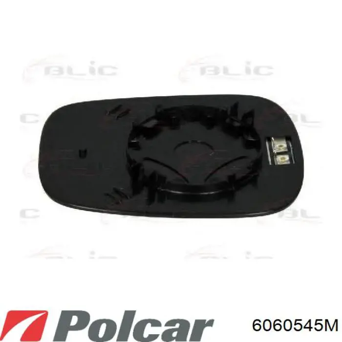 Стекло левого зеркала заднего вида 6060545M Polcar