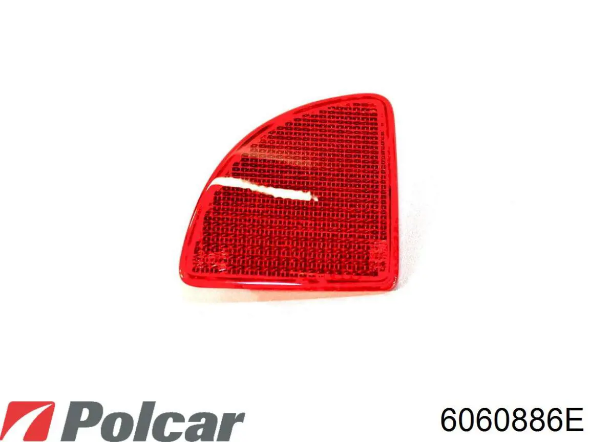 Отражатель бампера заднего правый Polcar 6060886E цена, от 6.59 USD