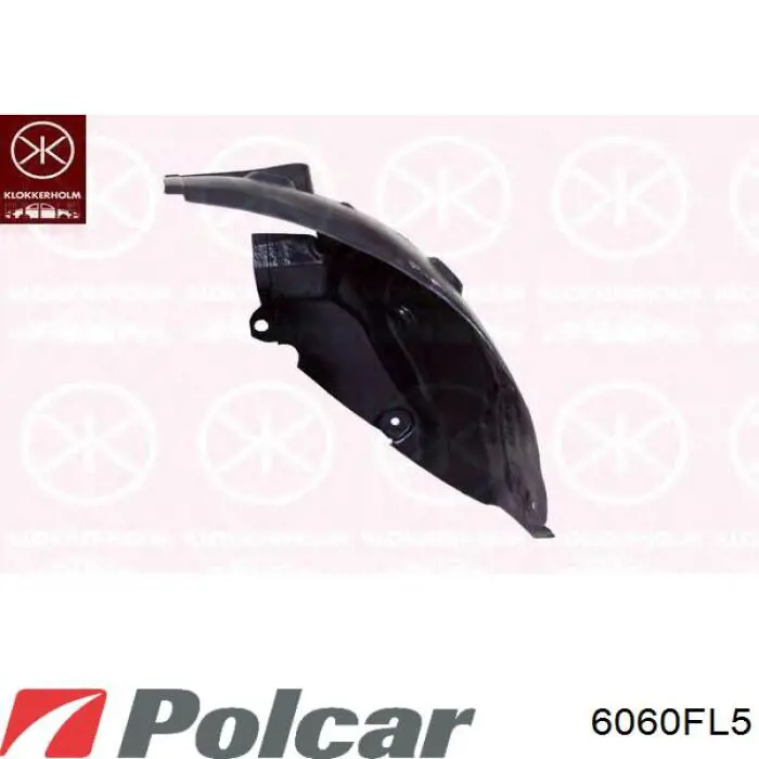 6060FL5 Polcar подкрылок крыла переднего левый задний