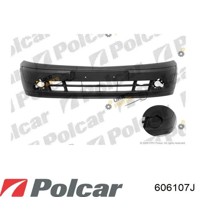Бампер на авто Eurobump REN07KA003T цена, от 52.27 USD