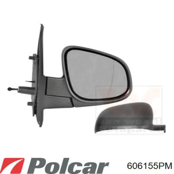 Накладка (крышка) зеркала заднего вида правая 9637300QAD Renault (RVI)