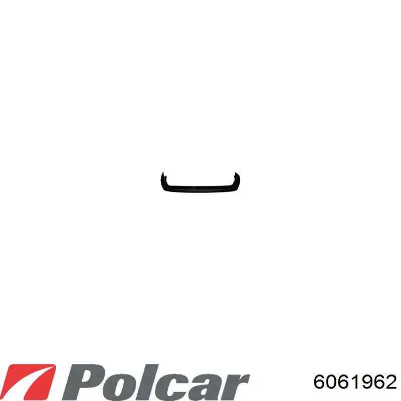 6061962 Polcar бампер задний