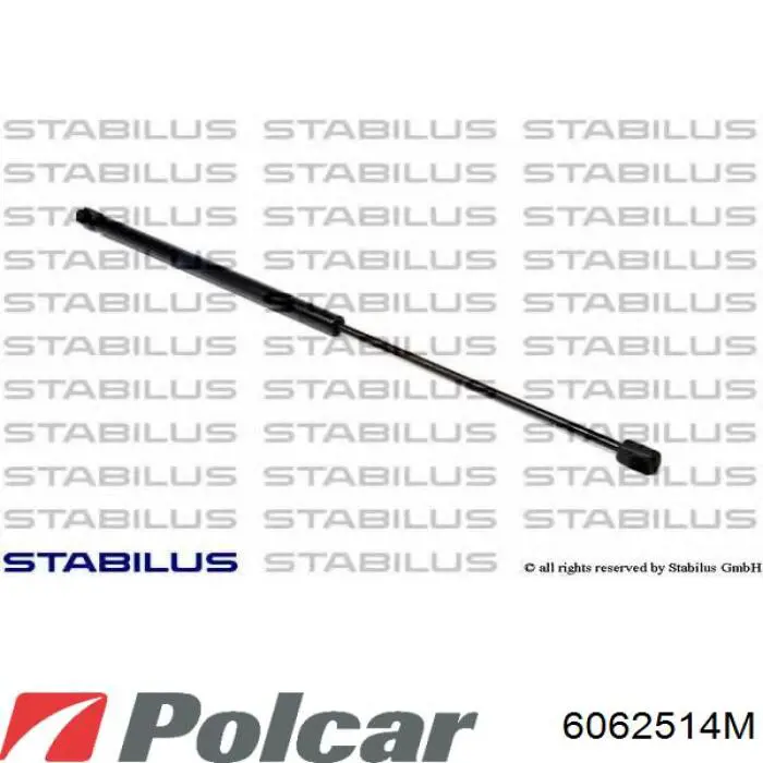 Левое боковое зеркало 6062514M Polcar