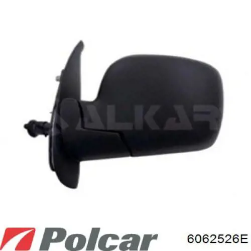 6062526E Polcar Накладка зеркала заднего вида, правая