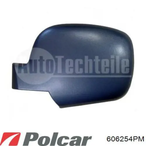 606254PM Polcar накладка (крышка зеркала заднего вида левая)