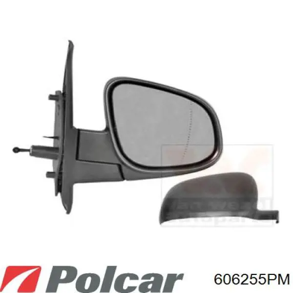 Накладка правого бокового зеркала Polcar 606255PM цена, от 7.58 USD