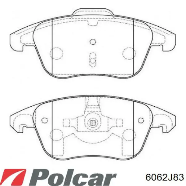 Система охлаждения наддувочного воздуха Polcar 6062J83 цена, от 73.23 USD