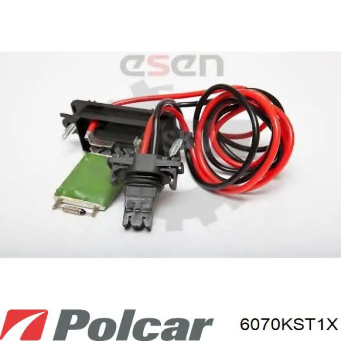 6070KST1X Polcar Резистор моторчика вентилятора кондиционера