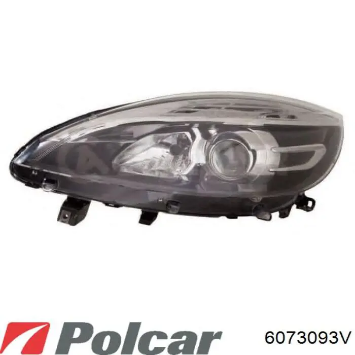 Купить 6073093V Polcar Фара левая передняя