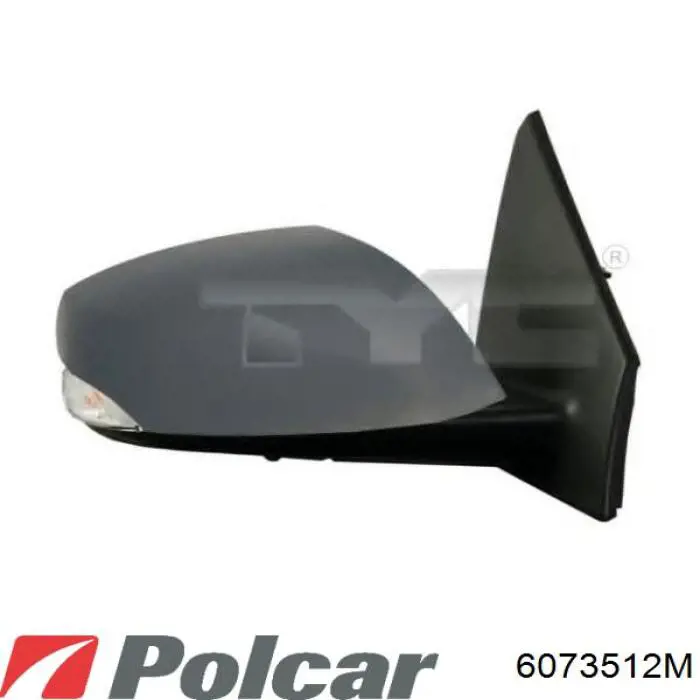 Купить 6073512M Polcar Наружное зеркало левое
