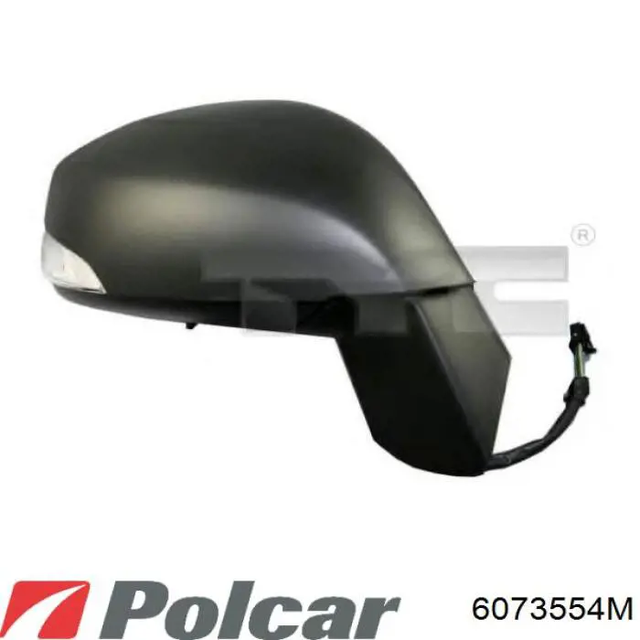 Стекло зеркала заднего вида, правого Polcar 6073554M цена, от 13.96 USD