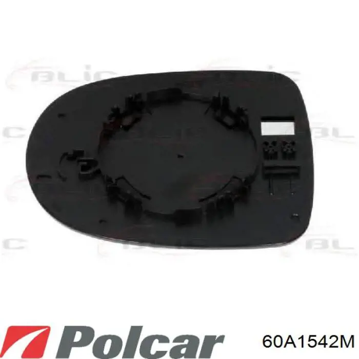 Купить 6064542E Polcar Стекло зеркала заднего вида, левого