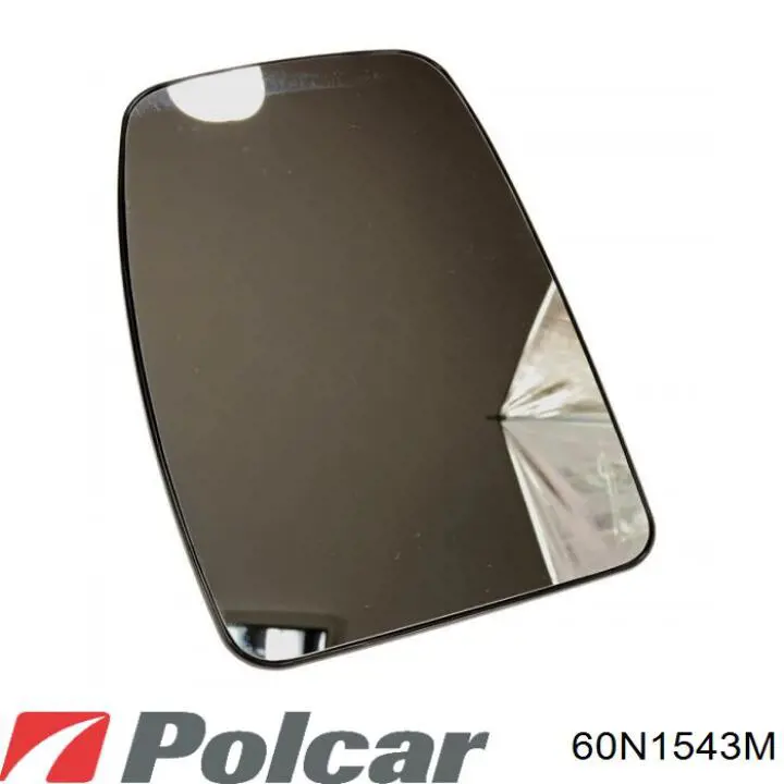 60N1543M Polcar зеркальный элемент зеркала заднего вида левого