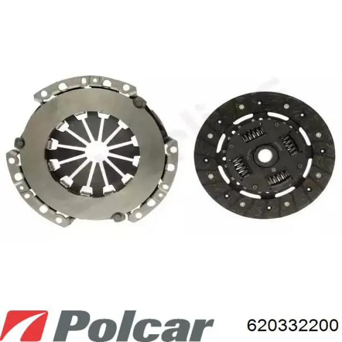 Комплект сцепления (3 части) Polcar 620332200 цена, от 132.97 USD