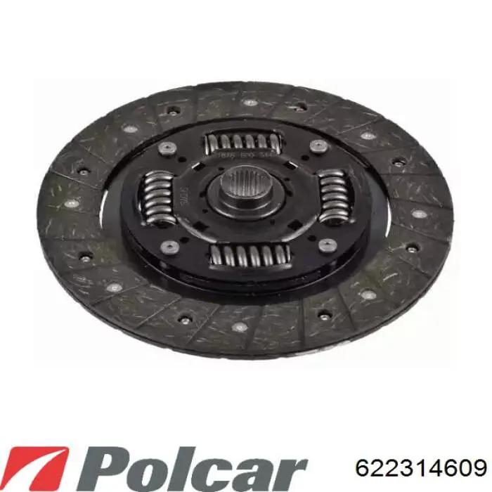 622 3146 09 Polcar kit de embraiagem (3 peças)