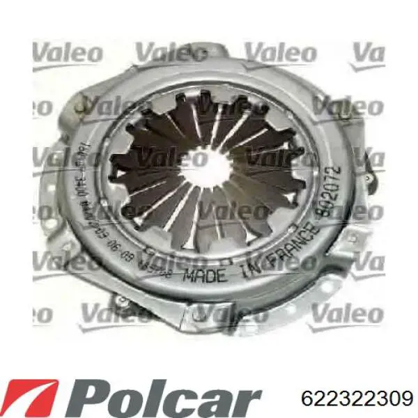 Комплект сцепления (3 части) Polcar 622322309 цена, от 103.08 USD