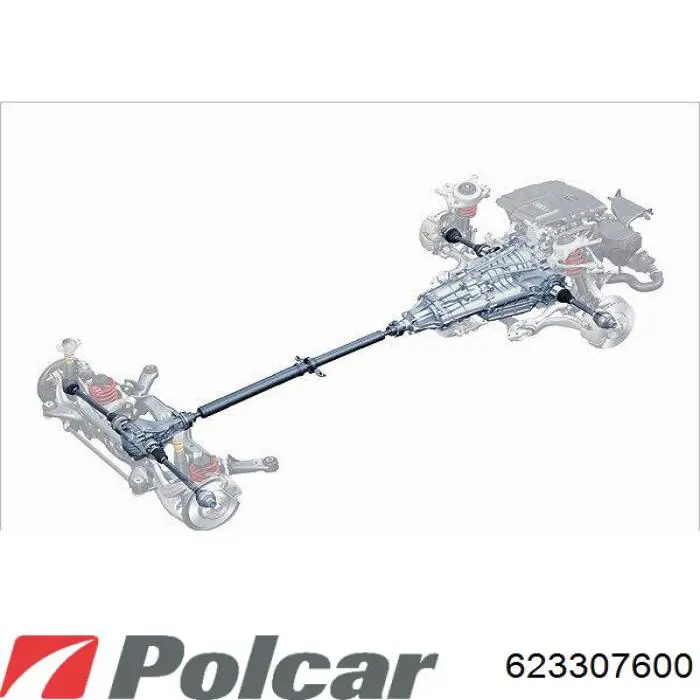 Купить 623307600 Polcar Комплект сцепления (диск, корзина, подшипник)