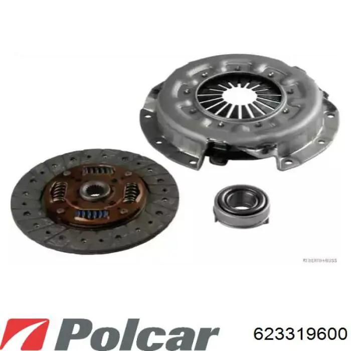 Комплект сцепления (3 части) Polcar 623319600 цена, от 301.41 USD