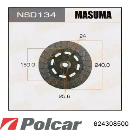 Комплект сцепления Nissan/Infiniti 30100EQ00A