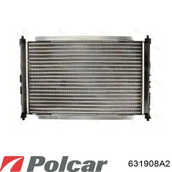 Купить 631908A2 Polcar Радиатор водяной