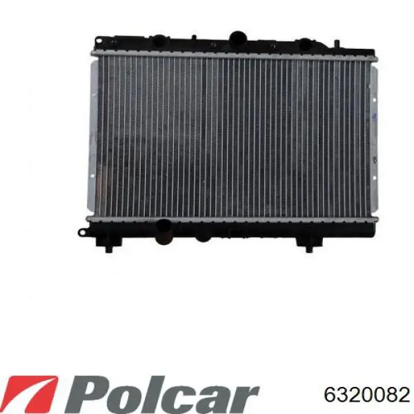 Радиатор охлаждения двигателя Polcar 6320082 цена, от 47.60 USD