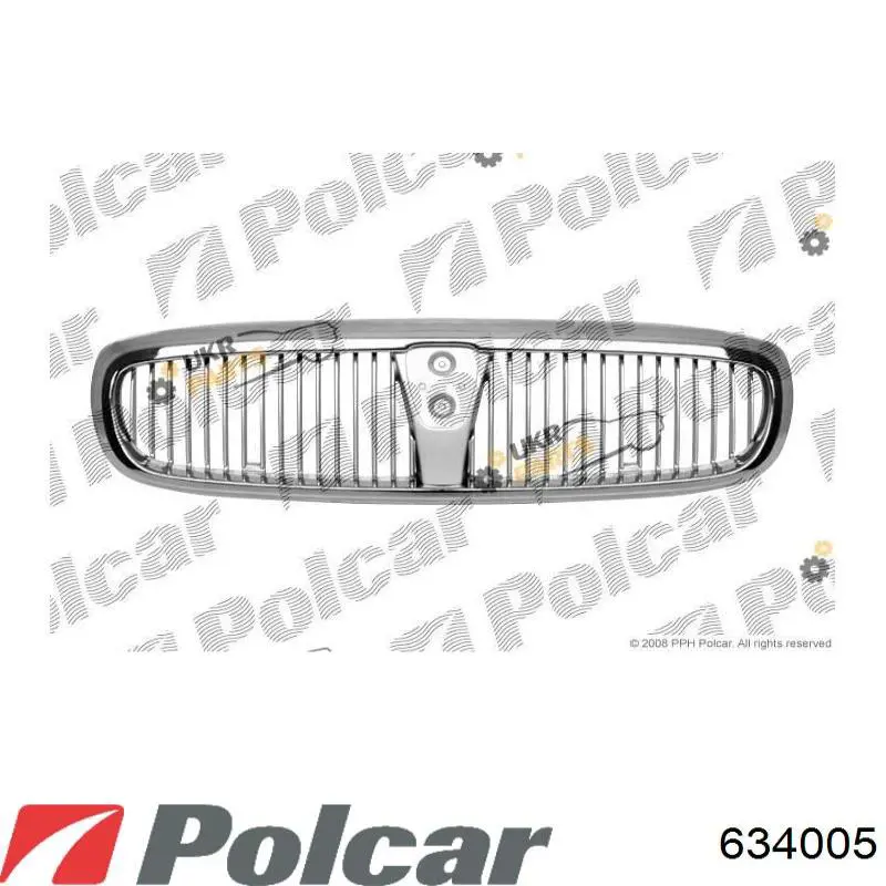 634005 Polcar решетка радиатора