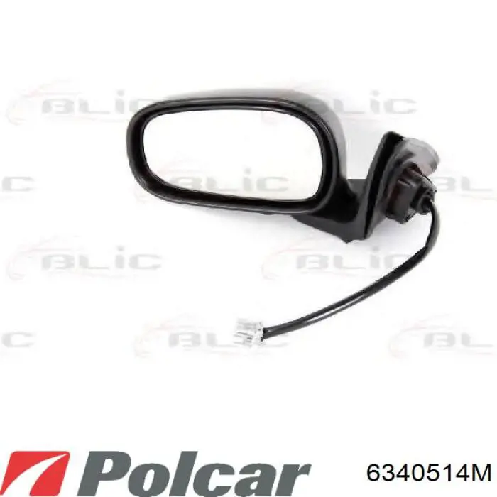 Зеркало заднего вида, левое Polcar 6340514M цена, от 41.26 USD