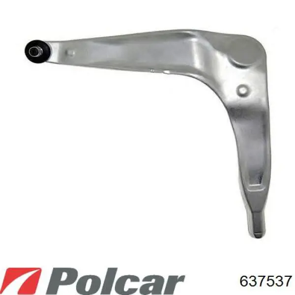 Левый рычаг передней нижней подвески Polcar 637537 цена, от 66.14 USD