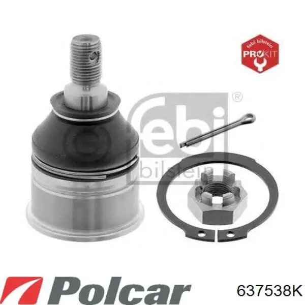 Купить 637538K Polcar Нижний правый рычаг передней подвески