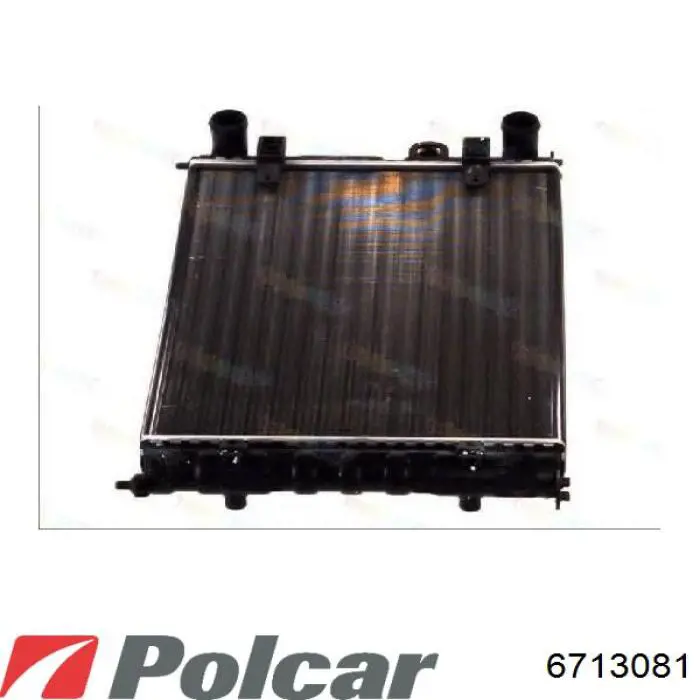 Радиатор охлаждения двигателя Polcar 6713081 цена, от 29.46 USD