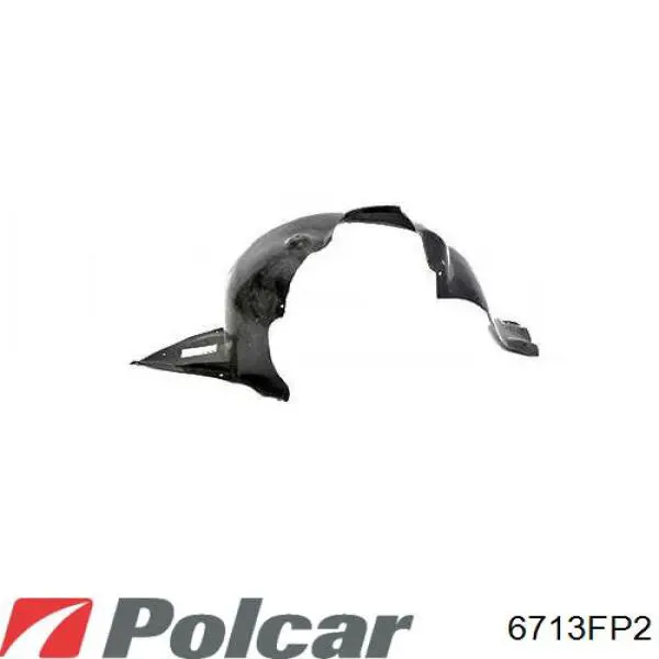 Подкрылок передний правый 6713FP2Q Polcar