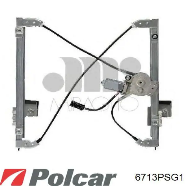 6713PSG1 Polcar механизм стеклоподъемника двери передней левой