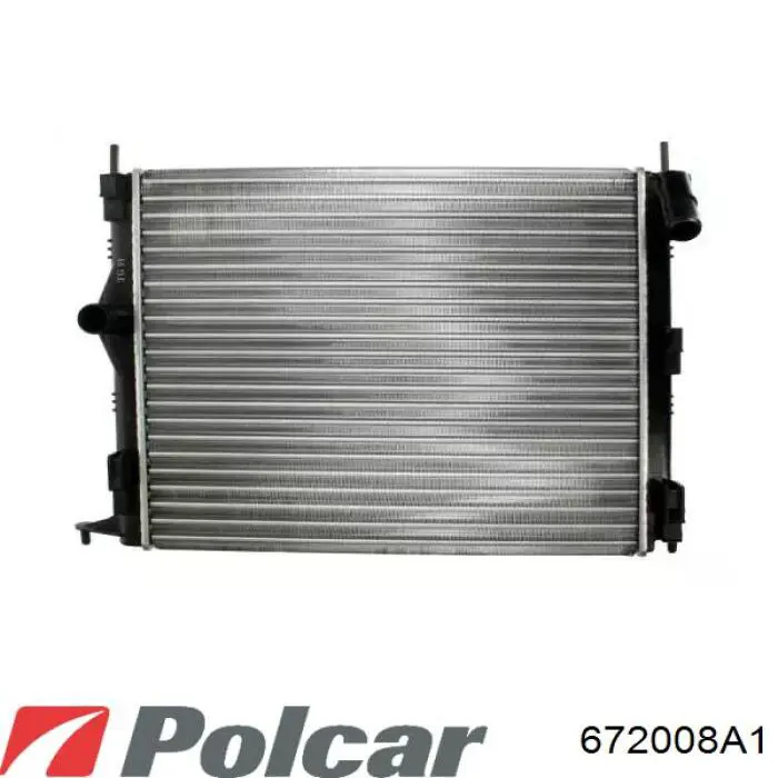 Радиатор 6720082 Polcar