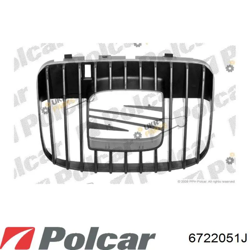 Облицовка радиатора Seat Toledo II седан (1M2) (1999 - 2006) цена, от 38.01 USD