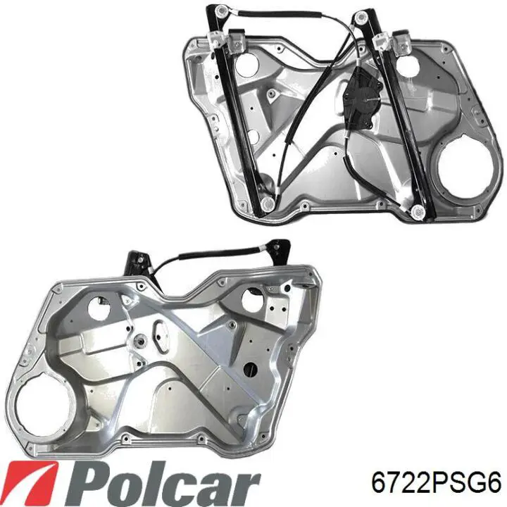 Стеклоподъемник передней правой двери Polcar 6722PSG6 цена, от 37.40 USD