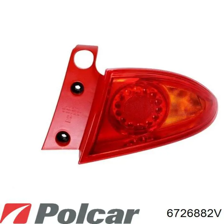6726882V Polcar фонарь задний правый внешний