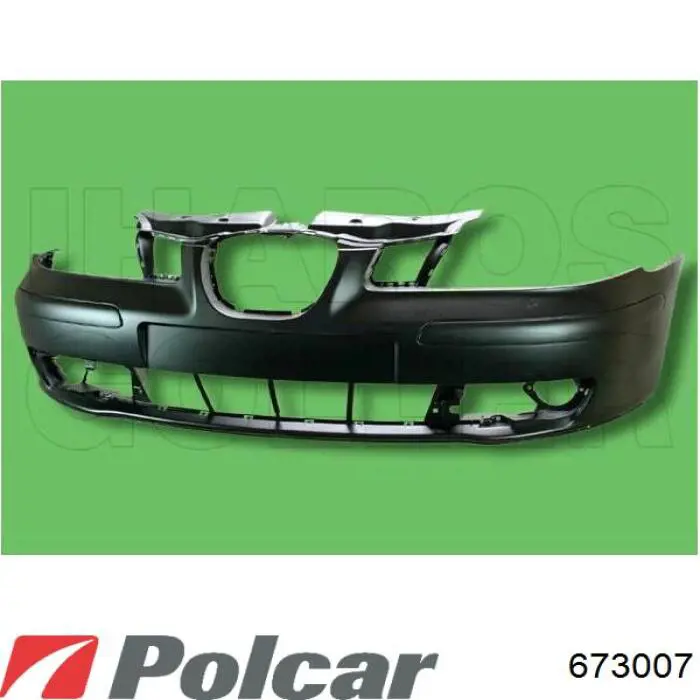 673007 Polcar передний бампер