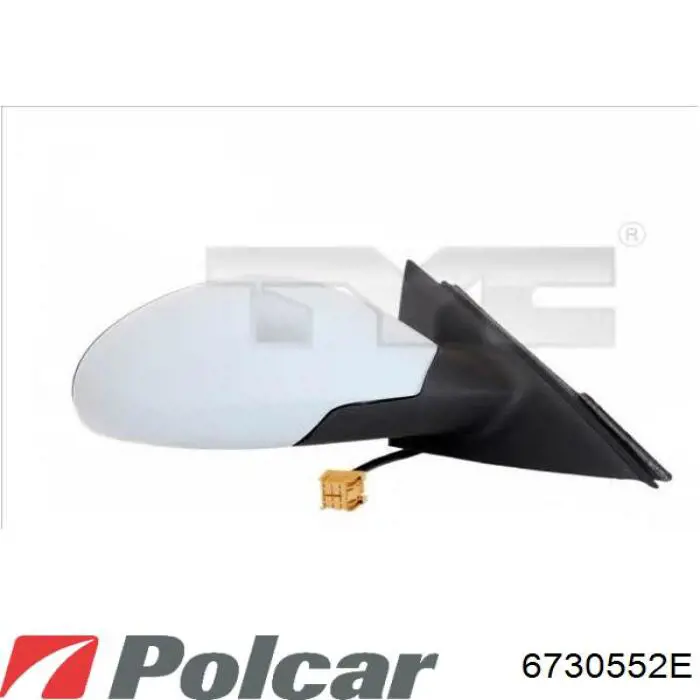 Наружное зеркало правое Polcar 6730552E цена, от 7.27 USD