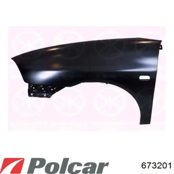 Крыло переднее левое 673201 Polcar