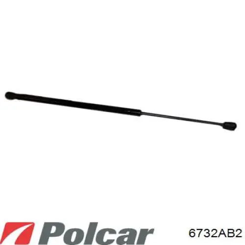 6732AB2 Polcar Амортизатор крышки багажника