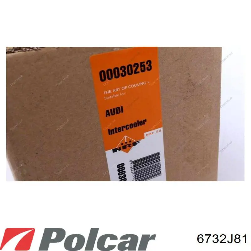 Интеркулер 6732J81 Polcar