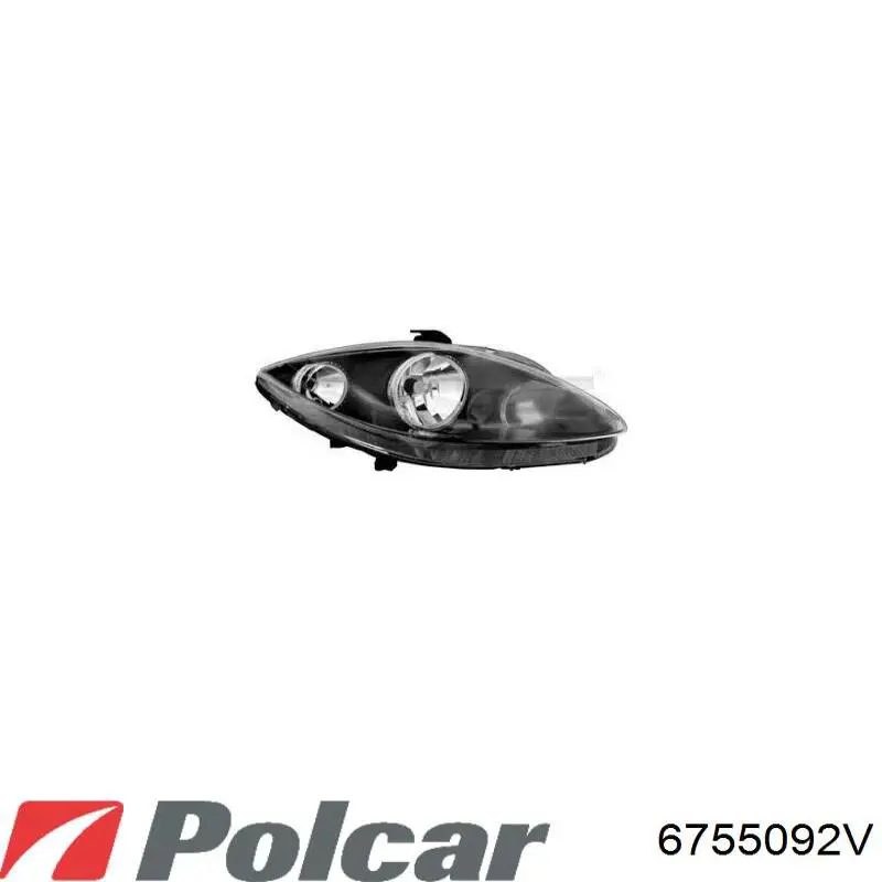 Левая фара FP6205R1E Depo/Loro/Abakus