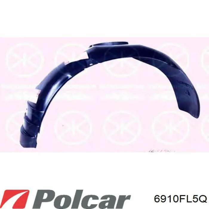 Подкрылок передний левый 6910FL5Q Polcar