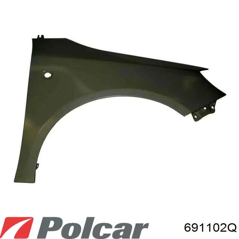 Боковая часть передняя правая Polcar 691102Q цена, от 48.06 USD