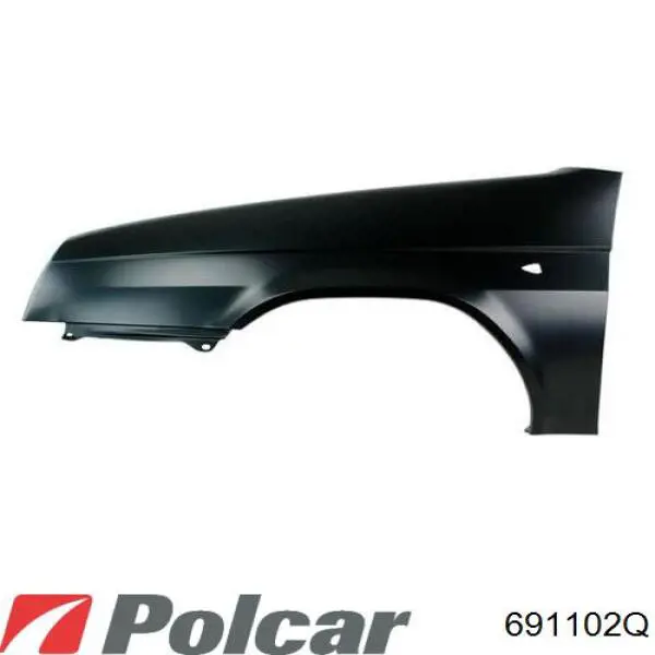 Купить 691102Q Polcar Крыло переднее правое