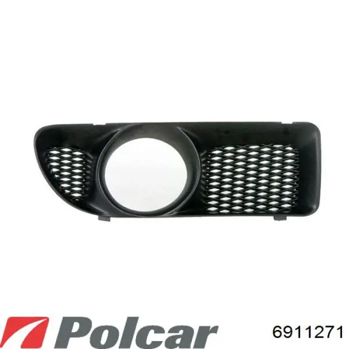 6911271 Polcar заглушка (решетка противотуманных фар бампера переднего левая)