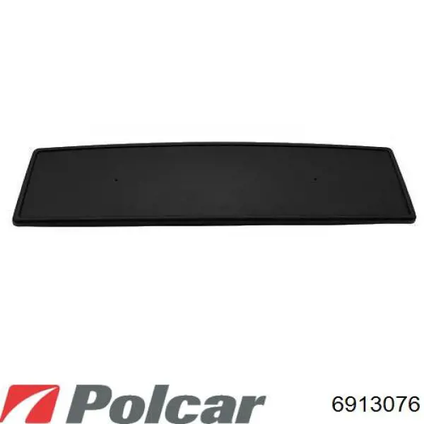 Накладка бампера переднего правая 6913075 Polcar