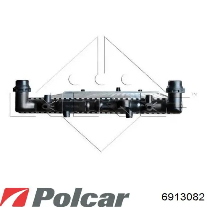 Радиатор охлаждения двигателя Polcar 6913082 цена, от 37.44 USD