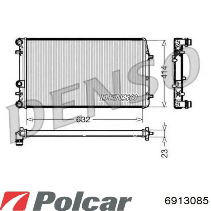 Радиатор RA65271Q Signeda
