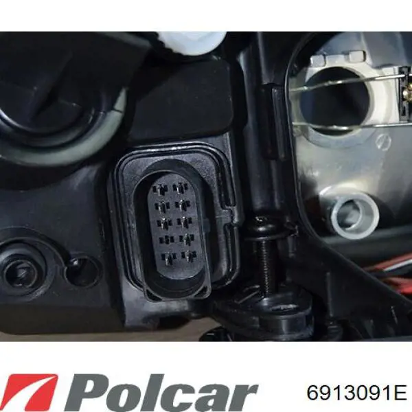 Купить 6913091E Polcar Фара левая передняя